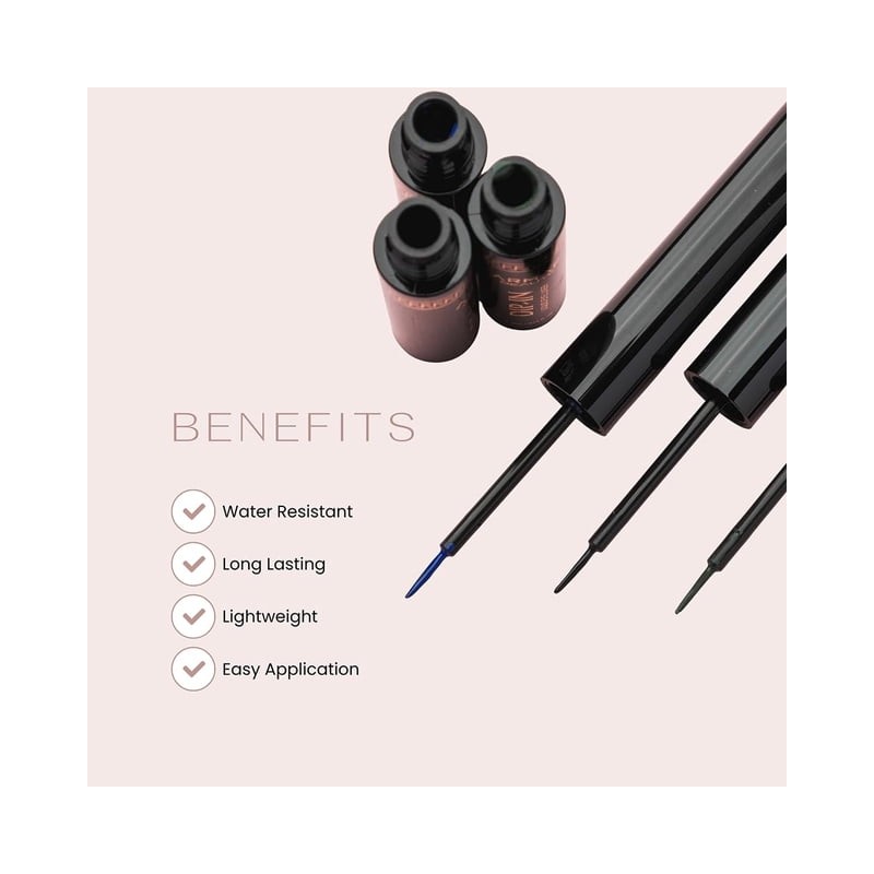 Delineador Líquido Armaf Dip-In Resistente al Agua 4 ml