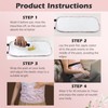 Pedobi 2 Pack Castor Oil Pack Wrap Organic Cotton for