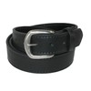 Boston Leather Men's Big & Tall Bison Leather Belt with