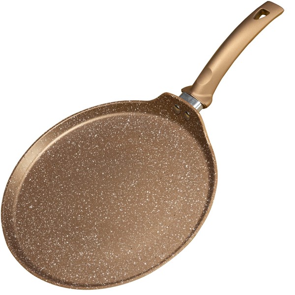 Innerwell 11 inch Nonstick Crepe Pan, Granite Coating Flat Skillet