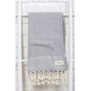 Bersuse 100% Cotton - Ventura Turkish Hand Towel - Anthracite