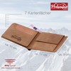 FFelsenfest Wallet with Engraving Carp Petri Heil Motif I Angler