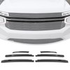 Linskip Grille Inserts Compatible with 2021-2024 Chevy Suburban/Tahoe, Carbon Fiber