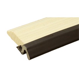 Colonial Pattern Door Weatherstrip Set, with Brown Q-LON Weatherstrip 2-7 FT (84") Pieces and 1-3 FT (37") Piece
