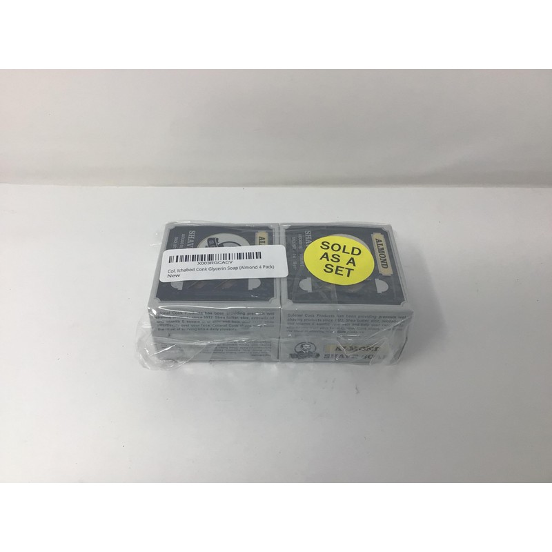 Col. Ichabod Conk Glycerin Soap (Almond 4 Pack)