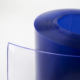 EraGreen PVC Slats 20 cm Width x 2 mm Thickness (Sold by the Metre) - Strip Curtain Transparent - Industrial Curtain - Stable Curtain - PVC Strips