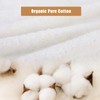 SEMAXE 100% Cotton Hand Towel for Bathroom, White Towels with