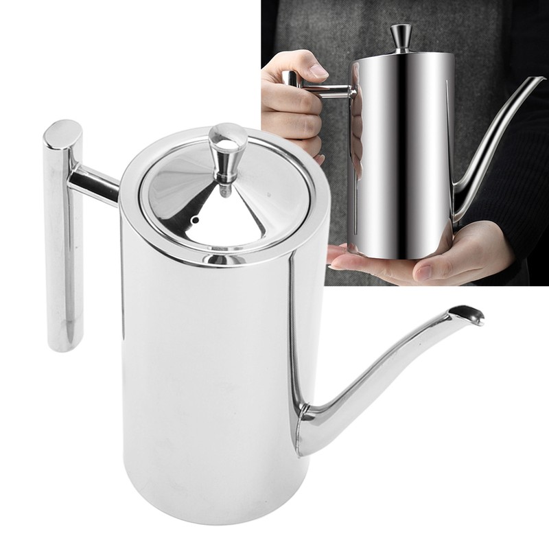 304 Stainless Steel Oil Container Oil Dispenser Bottle Leakproof Vinegar