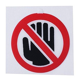 Bosch Parts 1609B00543 Warning Label