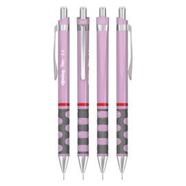 rOtring Tikky Mechanical Pencil Set - Lilac | 0.5mm & 0.7mm | Refillable | HB Leads | Pastel School Supplies | Cute Stationery for Drawing, Writing & Notes | Pack of 2