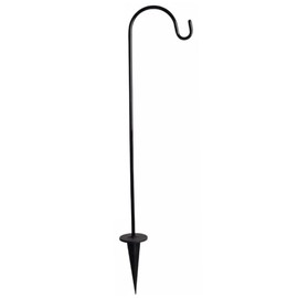 Mipcase Shepherd Hook Outdoor Iron Hanger for Gardens Durable Lawn Stake for Hanging Planters Bird Feeders Decorative Items Simple Design for Long Term Use