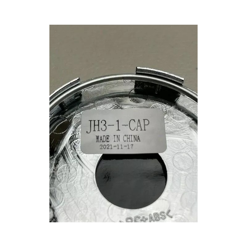 Sport Edition Chrome Snap In Wheel Center Cap JH3-1-CAP