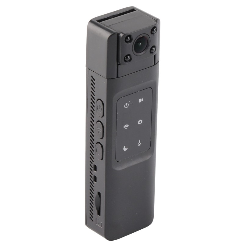 Body Mounted Camera with Back Clip 1080P Wifi Night Vision