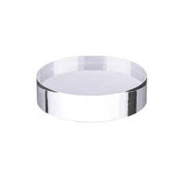 Acrylic Cylinder Display Stand,Clear Solid Display Blocks,4*2.5CM Transparent Acrylic Cylinder Display Stand,Photo Posing Props Display Risers Holder for Photography, Jewelry,Cosmetic,Crafts Show,