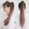 Bright Lara f105-RTH Wig, Ponytail, Long, Natural Clip, Gradient, Ponytail