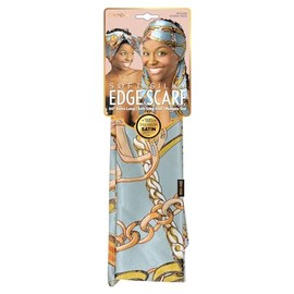 DONNA Soft Silky Edge Scarf, 60" Extra Long Multible Use Headband HORSE RIDE Color