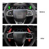 Thenice for Honda Civic Aluminium Alloy Shift Paddle Steering Wheel