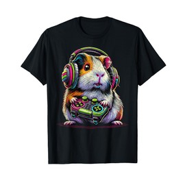 Guinea Pig Funny Video Games Guinea Pig T-Shirt