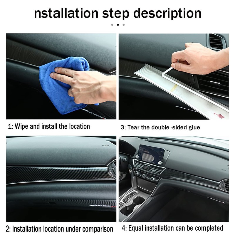 KELEIMAI Car Accessories Fit for Honda Accord 10th Gen 2018-2022