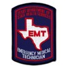 Texas EMT Patch - Color - 10 Pack