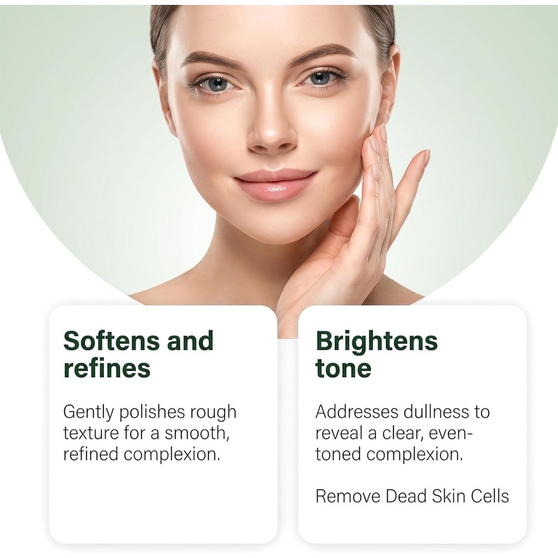 Gel Exfoliante Facial Triple Enzima Té Verde 3 Unidades CMEXL02