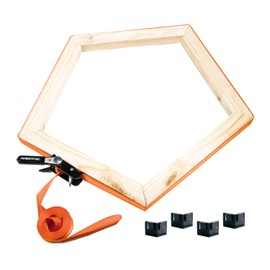 POWERTEC Adjustable Band Clamp for Woodworking - 15 ft. Adjustable Strap Clamp with Ratcheting Handle, Non-Marring Corners, 1000 lbs Capacity, 1 PK (72071)