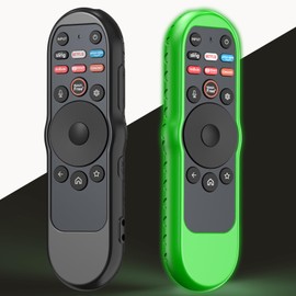 2 Pack Case Cover Compatible with Vizio TV Remote XRT270 Black and Green