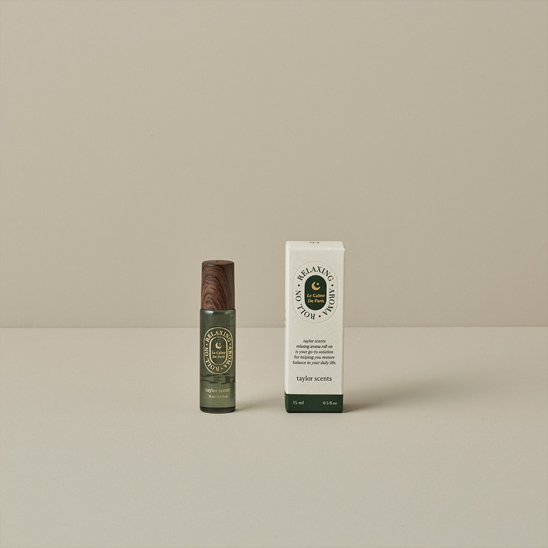 테일러센츠 릴렉싱 아로마 롤온 르 캄 드 파리 15ml Relaxing
