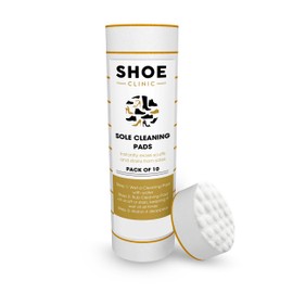 Shoe Clinic Unisex Sole Cleaning Pads White, White