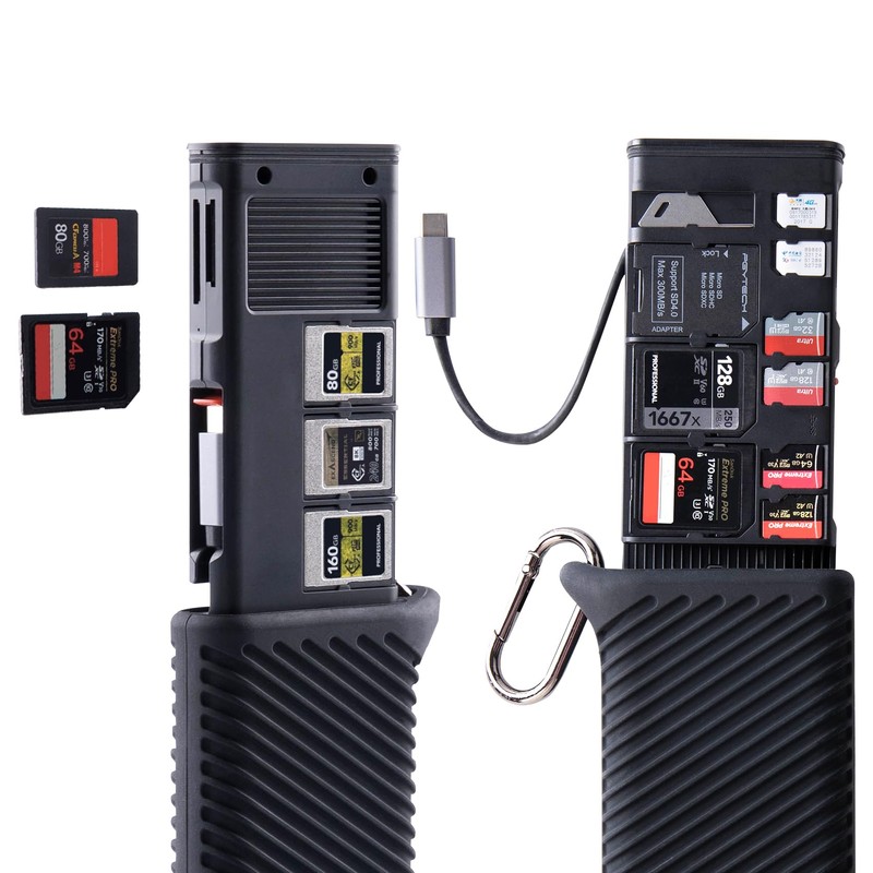 PGYTECH CreateMate - Lector de tarjetas USB 3.2 CFexpress A,