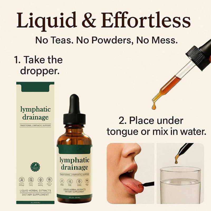 Lymphatic Drainage Drops, Lymphoria Drops, Lymphatic Drainage Drops, Lymphoria Lymphatic