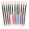 Mikinona 12pcs Makeup Pencil Set Eyeliner Lip Liner Eyebrow Pencils with Sharpener for Long-lasting Natural Look Vibrant Colors Travel and Everyday Use