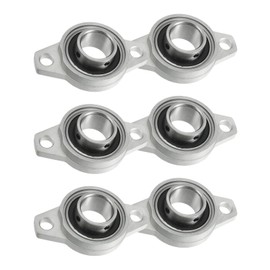 KFL005 Pillow Block Bearing, Flange Bearing, 25 mm Shaft, Rhombic Self-Aligning Flange Bearing, Horizontal Zinc Alloy Ball Bearing, Bearing Block Diameter for Axle Shaft Machine, 3D Printer, 0.98