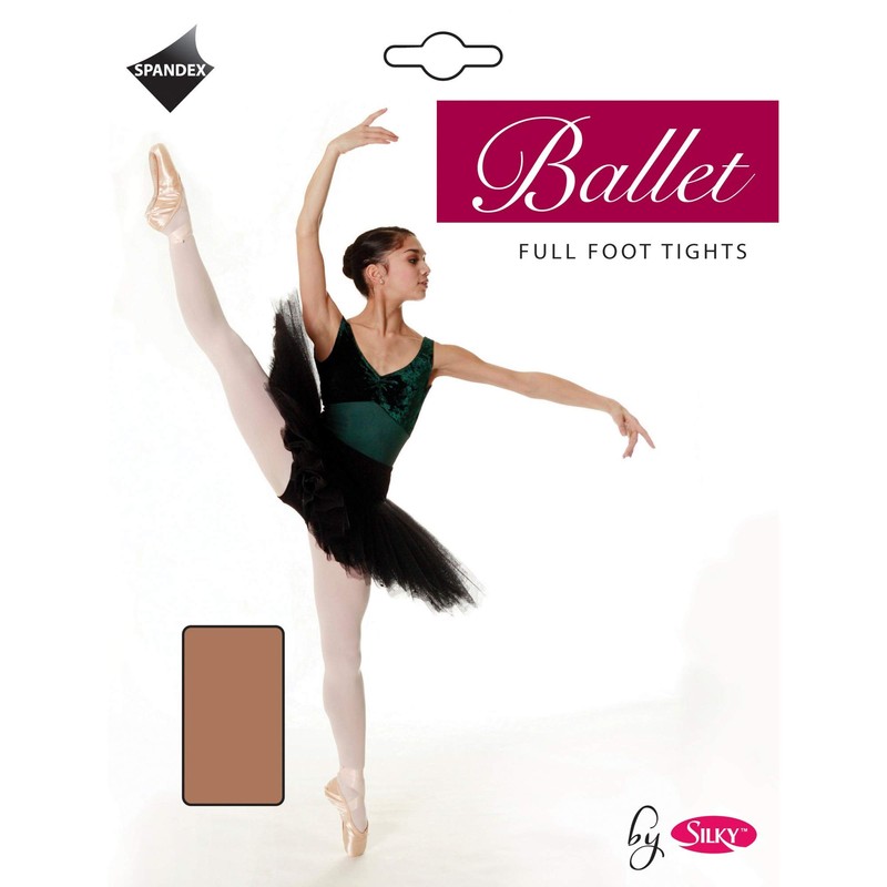 Silky Girls Dance Ballet Tights Full Foot (1 Pair) (11-13