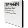 RESHEIM 3-6 mm Aluminium Composite Panel, White, Cut to Measure,