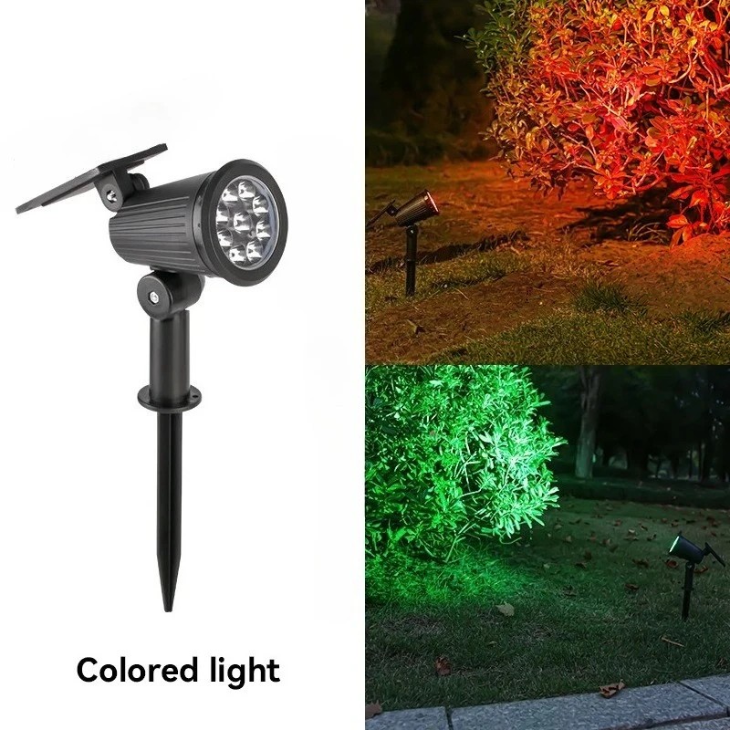 Solar Spot Light for Outdoor Decoration – 9-LED Adjustable Brightness