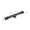 SZRIG Double End Shoe Mount Support NATO Rail with 1/4"