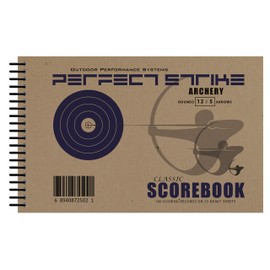 Perfect Strike Archery SCOREBOOK with Scoring Instructions. Perfect Strike System 12:5. (2 Book Value Pack)