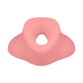 MagiDeal Salon Massage Pillow Face Cradle Breathable Face Rest Pillow with Zipper Easy to Clean Face Down Pillow Home Massage Headrest, Pink