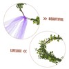 Baluue Leaf Headband for Weddings and Parties Realistic Hairpiece for
