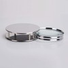 Portable Magnifier Foldable Round 20X Magnifying Glass with Metal Protective