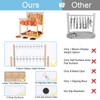 HOSASSPER Bacon Display Clothesline Serving Tray Rack, Bacon Display Hanger