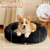 JOLLYVOGUE Calming Dog & Cat Bed for Small Dogs, Anti-Anxiety