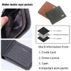 ROUGH FIT Men RFID Blocking Bifold Wallet, PU Leather Credit