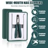3pcs Ingrown Toenail Clippers Set, Professional Beveled Eagle Beak Nail
