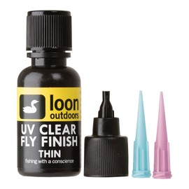 Loon Outdoors UV CLEAR FLY FINISH - THIN, 2 oz.