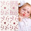 430PCS Pink Self Adhesive Face Gems and Pearls for Children
