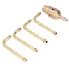 G1 Internal Thread Fountain Nozzle Spray Head Rotatable Landscape Nozzle