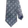 [COLORATA] Carolata Shark Pattern Necktie (100% Silk / Jacquard Woven),