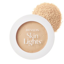 Revlon Skin Light Pressed Powder N 101 Light Beige (Color Image: Fair Glossy Skin SPF25 PA++) Foundation 10 grams (x 1)